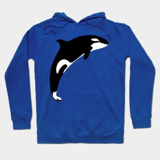 Killer whale jumping Hoodie